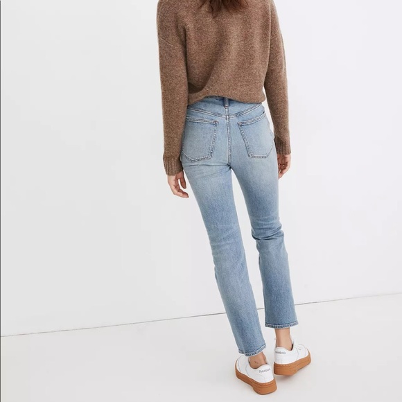 Slim Demi-Boot Jeans in Denis Wash - 26 - Picture 3 of 16
